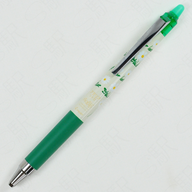 Pilot Frixion Point Knock 0.4mm x Adelia Retro [CSLFPKS4ARKO-G] - Wildflower Green